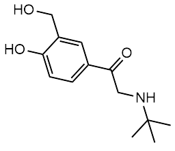 Salbutamol EP Impurity J ( Salbutamone HCl)